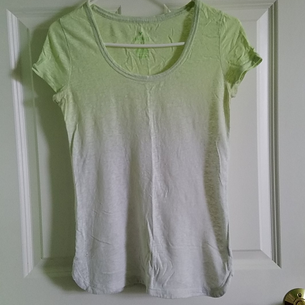 Yellow Ombre Top